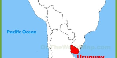 図南米ウルグアイ